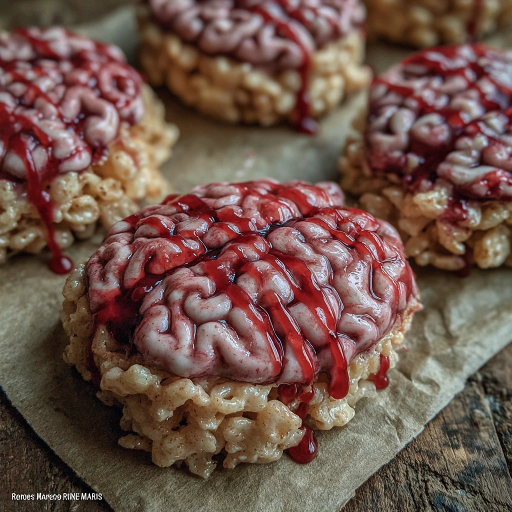 Marshmallow Rice Krispies Halloween
