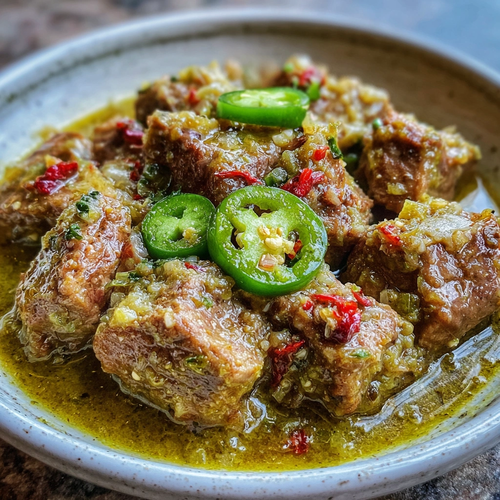 Best Mexican Beef Chile Verde