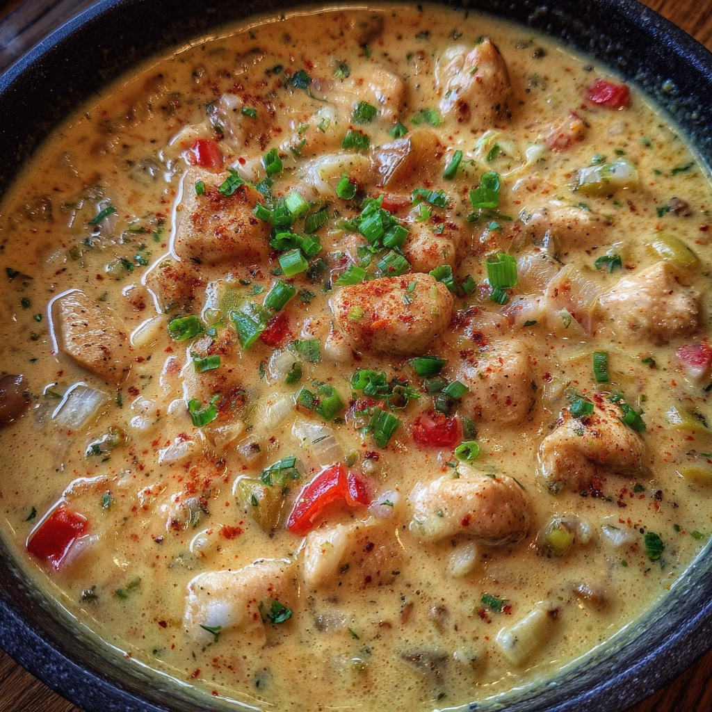 Creamy Cajun Chicken Soup