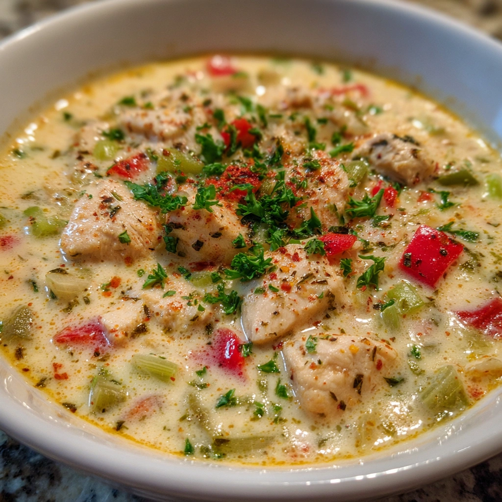 Creamy Cajun Chicken Soup