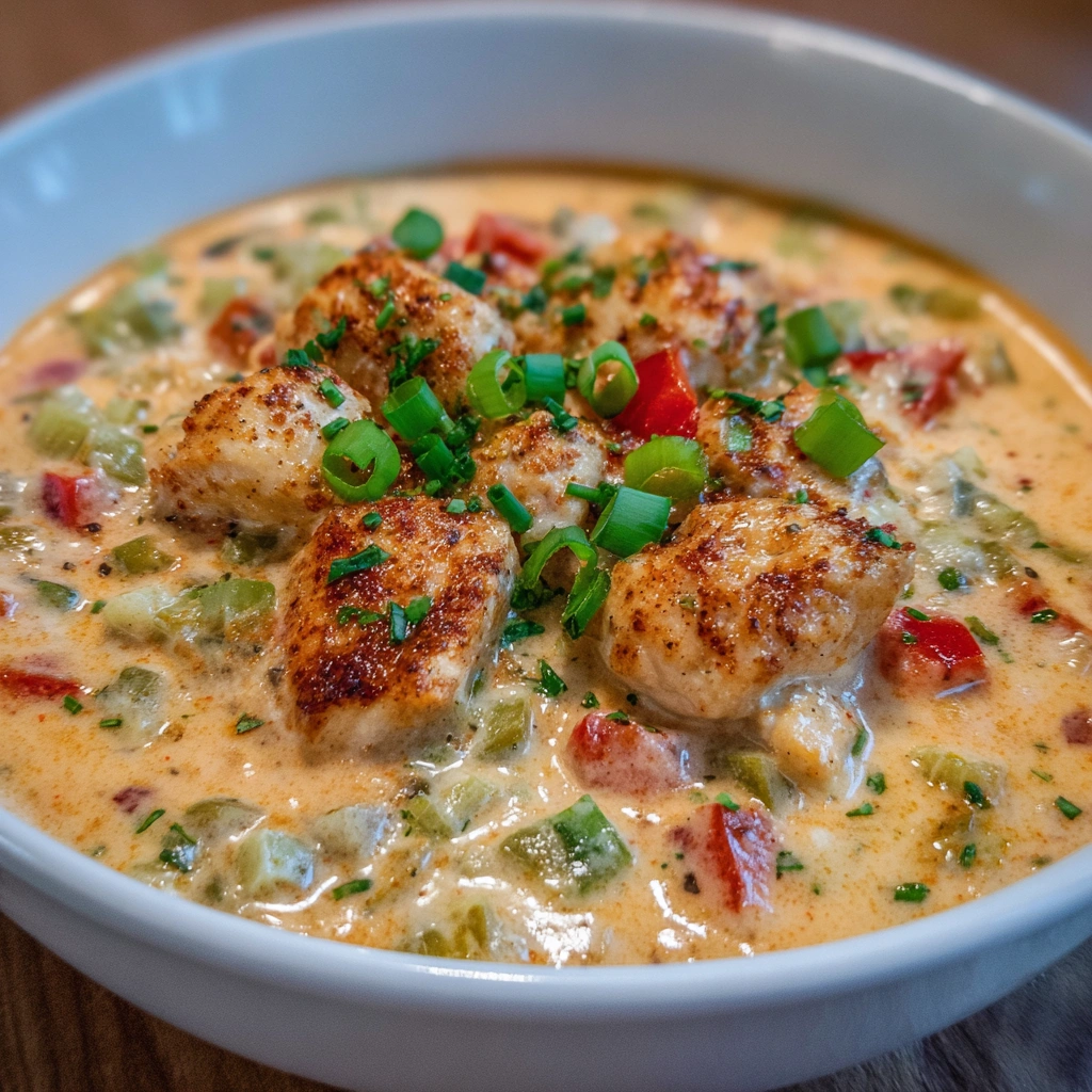 Creamy Cajun Chicken Soup