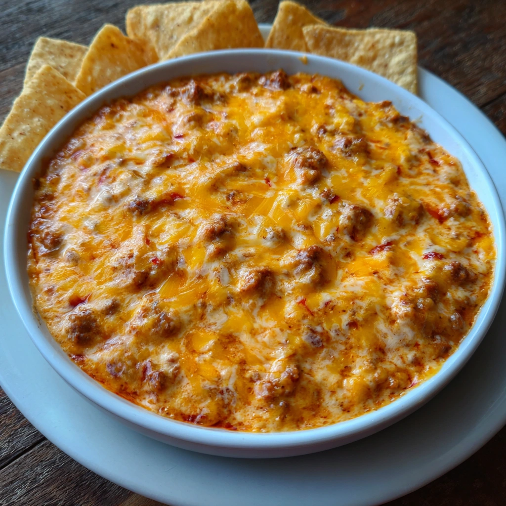 The Best Chili Cheese Dip