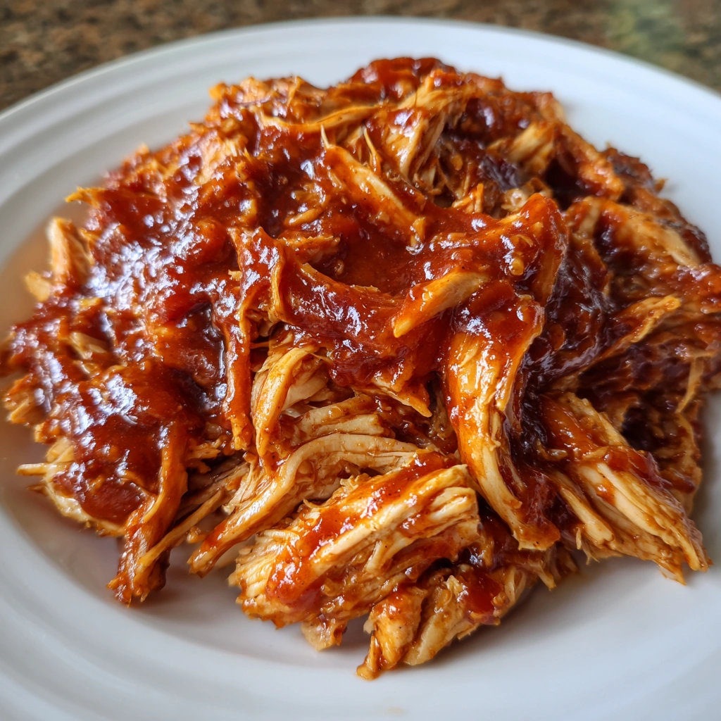 Zesty BBQ Chicken Crockpot